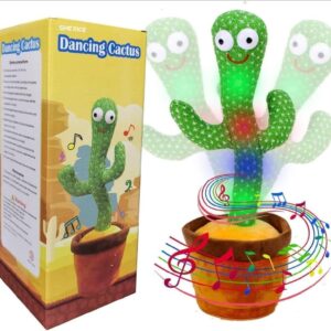 Dancing Cactus Plush Toy Green Soft Foam