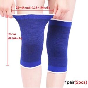Blue Knee Support Polyester Adjustable Fit