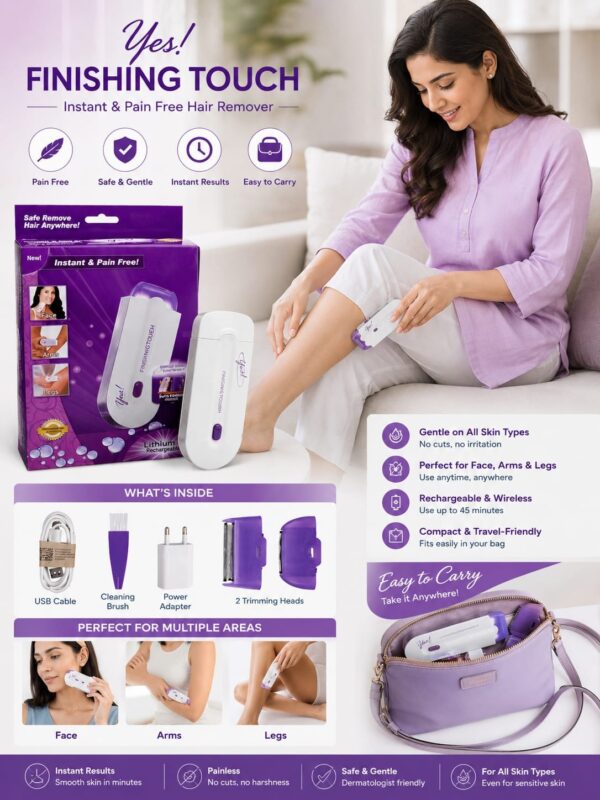 Portable Finishing Yes Hair Remover