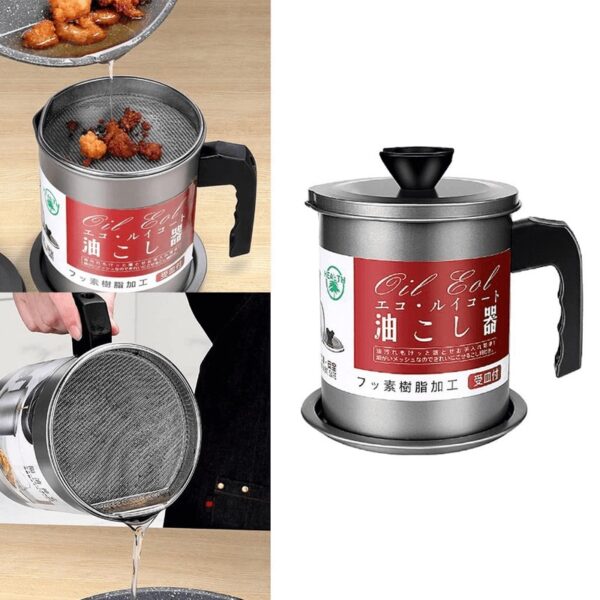 STAINLESS STEEL OIL FILTER POT 1.4 LITRE