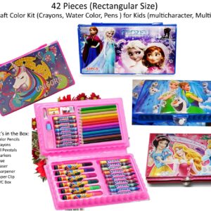 42pcs Colour Kit Box for Kids Multi Colouring Kit/Set With Pouch