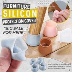 4 Pieces Silicone Chair Protector Set 🇨🇳